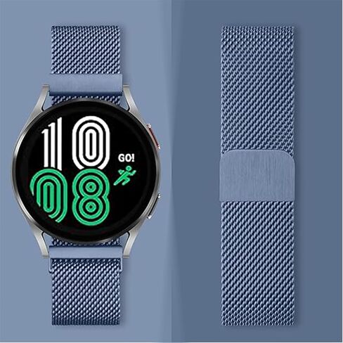 Metal Watch Bands, 14mm 16mm 18mm 20mm 22mm 24mm Adjustable Quick Release Watch Strap, Stainless Steel Mesh Replacement band for Women Men in Saudi Arabia