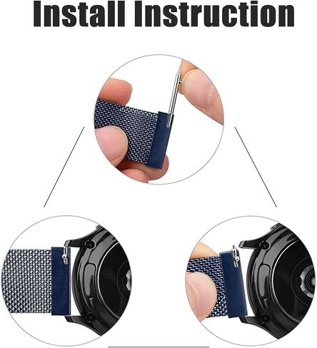 Metal Watch Bands, 14mm 16mm 18mm 20mm 22mm 24mm Adjustable Quick Release Watch Strap, Stainless Steel Mesh Replacement band for Women Men in Saudi Arabia