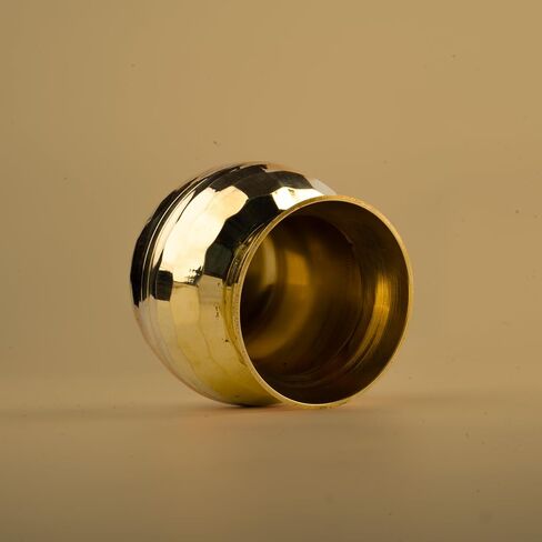 Brass Kalash Diamond Cut Pital Lota for Puja for Karwa Chauth Pooja (Diamond Pooja Lota) in Saudi Arabia