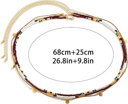 Simple Beaded Bikini Sexy Belly Body Chain Beads Waist Jewelry Summer Beach Crystal Beads Body Accessory for Women in Saudi Arabia