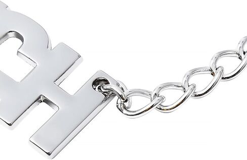 Letter Body Chain Clamps Adjustable Non Piercing Nipple Jewelry Nipple Rings Metal Clip with Chain Necklace for Women Fashion Faux Body Jewelry in Saudi Arabia