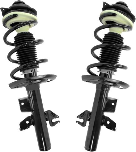 Detroit Axle - 3.6L Front Struts Rear Shocks for 2015 2016 2017 Chrylser 200, 2 Complete Struts with Coil Spring Assembly 2 Shock Absorbers Assembly Replacement in Saudi Arabia