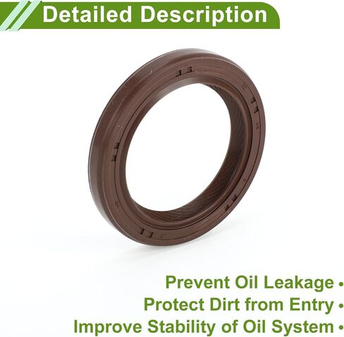 No.21335-27000 ختم زيت العمود المرفقي لـ Mini Cooper 2002-2008 ل Dodge Neon 1995-2005 Front Main Seal 1 PCS in Saudi Arabia