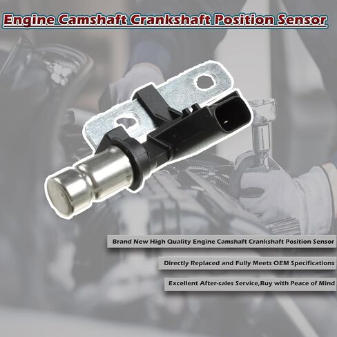 Engine Car CAM Camshaft Position Sensor L4 2.4L Compatible with Jeep 2002-2005 Liberty / 2003 2005-2006 TJ / 2003-2006 Wrangler (Note: 02 03 04 05 06) OE # PC381 5072759AB 56041432AD 917-701 in Saudi Arabia