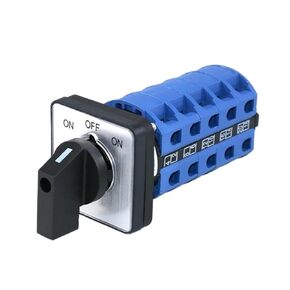 SZW26/LW26-25 5 Phase ON-Off-ON Universal Rotary Changeover Cam Switch 25A 3 Positions 20 Terminals 660V 25A 48x48Mm Panel in Kuwait