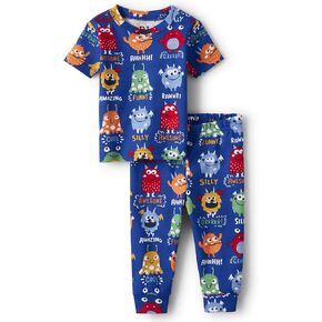 The Children's Place,Baby Boys,and Toddler Snug Fit 100% Cotton Short Sleeve Top and Pants 2 Piece Pajama Set,Daddys Helper 2-Pack,18 Months,24 Months in Saudi Arabia