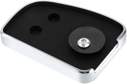 دواسة الفرامل الكبيرة Chrome لـ Electra 96-17 لـ Electra Low 15-16 لـ 06-17 لـ LO 10-17 للتراث 06-17-(Chrome + Black)-(Ripinum + Rubber) in Saudi Arabia