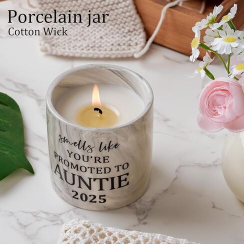 FreeJac Mom To Be Gifts New Mom Candle for First Mother, Newly Pregnant Mommy, Expectant Mother, Future Moms - 6 Oz Lavender Scented Candle for Mothers Day, Baby Shower Presents Promoted to Mommy 2025 in Saudi Arabia