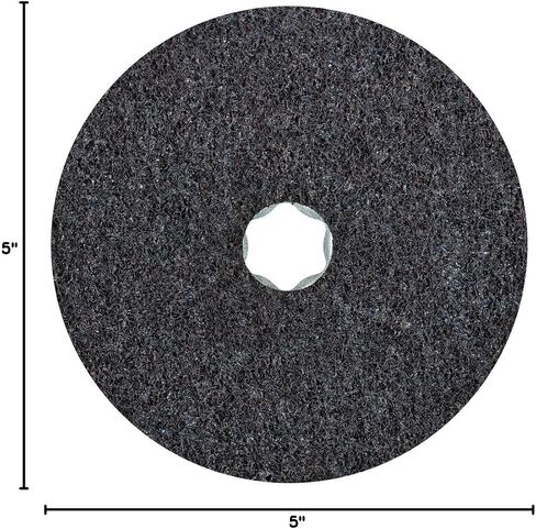 PFERD 40735 Combiclick Fibre Disc, Ceramic Oxide Co-Cool, 5" Diameter, 12200 RPM, 60 Grit (Pack of 25) in Saudi Arabia