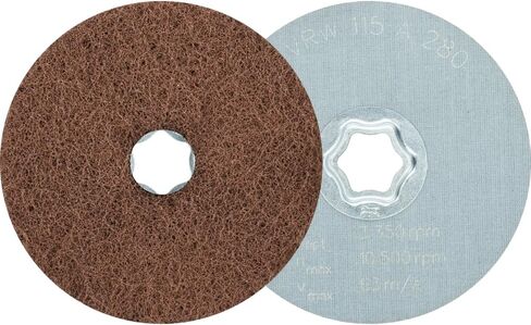 PFERD 40735 Combiclick Fibre Disc, Ceramic Oxide Co-Cool, 5" Diameter, 12200 RPM, 60 Grit (Pack of 25) in Saudi Arabia