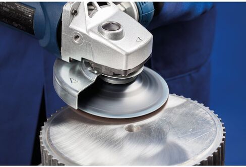 PFERD 40735 Combiclick Fibre Disc, Ceramic Oxide Co-Cool, 5" Diameter, 12200 RPM, 60 Grit (Pack of 25) in Saudi Arabia