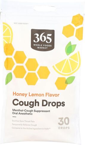 365 من قبل Whole Foods Market ، قطرات السعال الليمون العسل ، 30 عدد in Saudi Arabia
