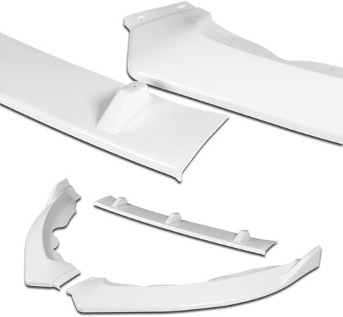 Q1-TECH, 9-Piece Front Bumper Lip & Side Skirt Extensions Diffuser Compatible with 2013 2014 2015 2016 Ford Fusion Mondeo, Front Lip Spoiler Air Chin Body Splitter ABS (Painted Carbon) in Saudi Arabia