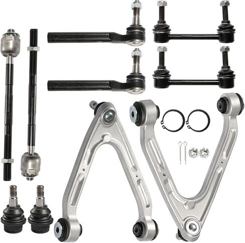 Labwork 10pc الأمامي السيطرة العليا على الكرة الأسلحة المفصل ind in end end sway bar kit kit driver and passenger side lection for Hummer H3 H3t 2006-2010 in Saudi Arabia