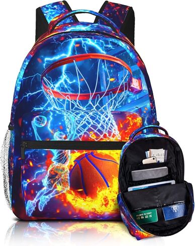 Baseball Backpack for Boys Sports Theme Kids Backpack School Bag for Elementary Middle School Baseball Travel Bookbag for Age 6-18 Teen Kids Back Pack in Saudi Arabia
