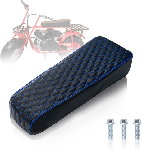 تم ترقية JMChstore 19 '' مقعد لـ Coleman CT200U ، Baja DB30 (Blitz ، Dirt Bug ، Racer) CT200 200CC 196CC Motor 6.5HP Mini Bike Trail Party (Brown Diamond Schitch) in Saudi Arabia