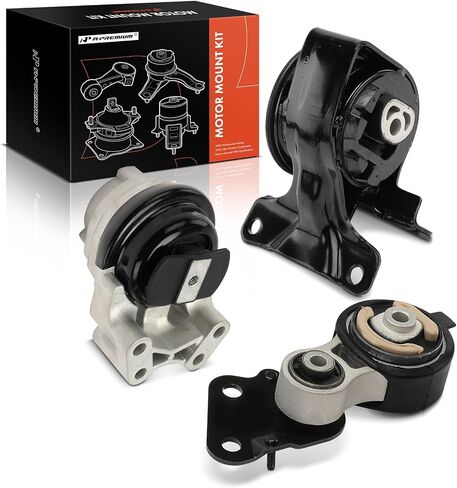 A-Premium 3PCS Engine Motor Mount Transmission Mount and Torque Strut Mount Set Compatible with Ford Edge & Lincoln MKX, 2007 2008 2009 2010, 3.5L, Automatic Transmission, Replace# 7T4Z6068BA in Saudi Arabia