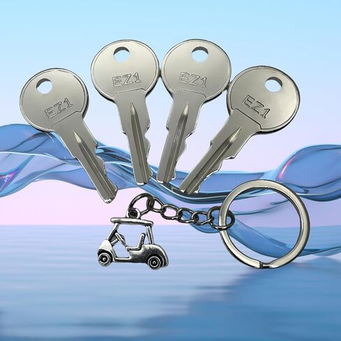 EZGO Ignition Keys Golf Cart Keys for EZGO TXT and EZGO RXV Replacement Ignition Keys 2 Pcs in Kuwait