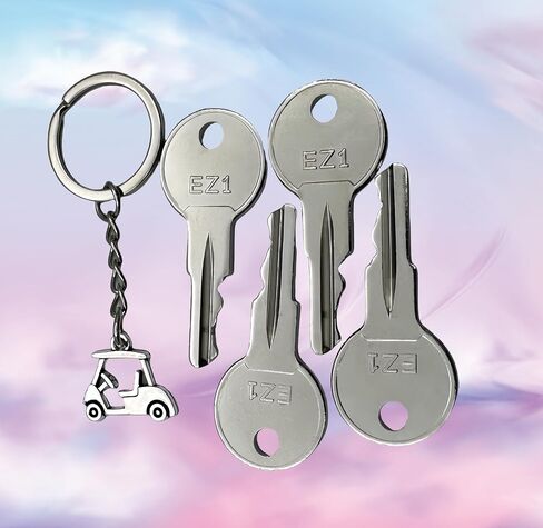 EZGO Ignition Keys Golf Cart Keys for EZGO TXT and EZGO RXV Replacement Ignition Keys 2 Pcs in Kuwait