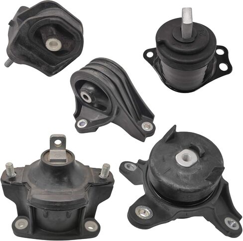 StanceMagic Engine Mount Kit Compatible with Honda Accord 2.4L 2013 2014 2015 2016 2017 Includes Motor and Automatic Transmission Mounts, Replaces A65054 A65072 A65040 A65071 A65068, Set of 5 in Saudi Arabia