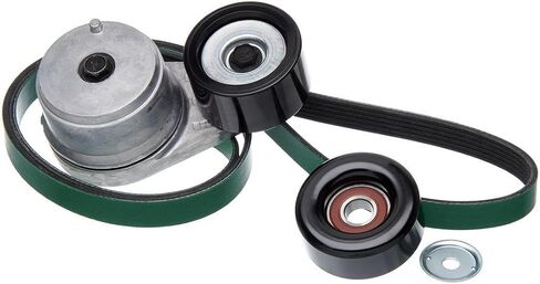 Complete Serpentine Belt Drive Component Kit - Air Conditioning Serpentine Belt Drive Component Kit 1PC Compatible with International Harvester 5500i 2002-2012 in Saudi Arabia