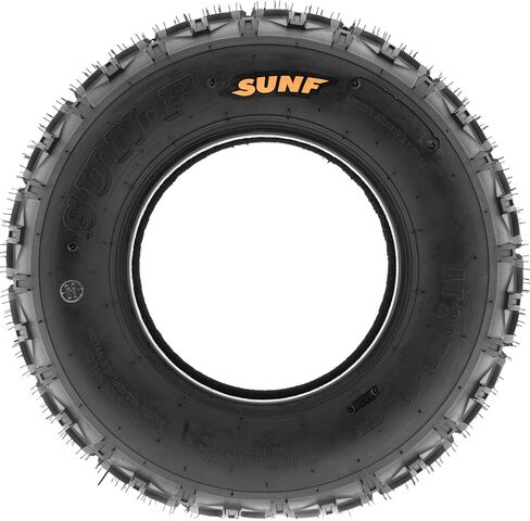 Set of 4 SunF A035 XC MX 21x6-10 Front & 20x11-9 Rear Sport ATV UTV Knobby Tires, 6 PR, Tubeless in Saudi Arabia