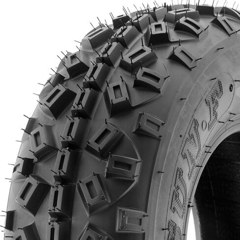 Set of 4 SunF A035 XC MX 21x6-10 Front & 20x11-9 Rear Sport ATV UTV Knobby Tires, 6 PR, Tubeless in Saudi Arabia