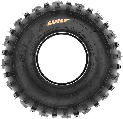 Set of 4 SunF A035 XC MX 21x6-10 Front & 20x11-9 Rear Sport ATV UTV Knobby Tires, 6 PR, Tubeless in Saudi Arabia