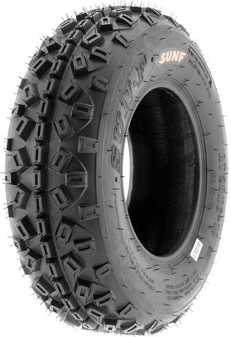 Set of 4 SunF A035 XC MX 21x6-10 Front & 20x11-9 Rear Sport ATV UTV Knobby Tires, 6 PR, Tubeless in Saudi Arabia