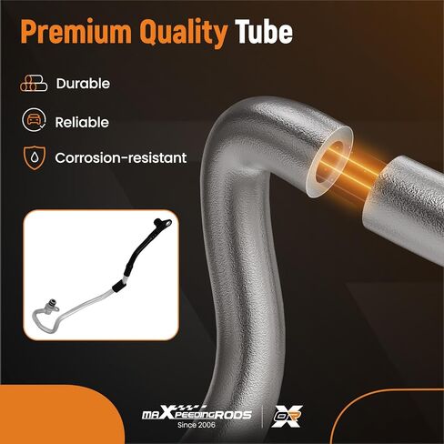 MaxPeedingrods خط تغذية الشاحن التوربيني الشاحن التوربيني 667-564 لـ Mercedes-Benz E550 E63 AMG/E63 AMG S GLE63 AMG GLS63 AMG GL450 GL550 S550 S63 AMG G63 AMG SL550 ، خط توربو 2782000900 in Kuwait