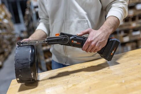 WEN 20V Max Cordless Variable Speed Detailing File Sander, Brushless with 2.0 Ah Lithium-Ion Battery and Charger (20438) in Saudi Arabia