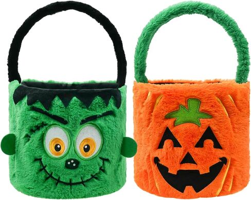 Dia 7.9" * H 15.7" Set of 3pcs, Adorable Plush Bunny Bucket &Chick Bucket&Unicorn Bag,Large Capacity Cute Easter Egg Hunting Baskets for Party Supplies Candy Gifts Storage in Saudi Arabia