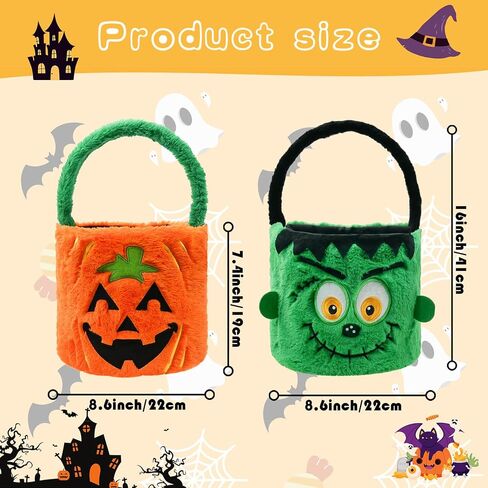 Dia 7.9" * H 15.7" Set of 3pcs, Adorable Plush Bunny Bucket &Chick Bucket&Unicorn Bag,Large Capacity Cute Easter Egg Hunting Baskets for Party Supplies Candy Gifts Storage in Saudi Arabia