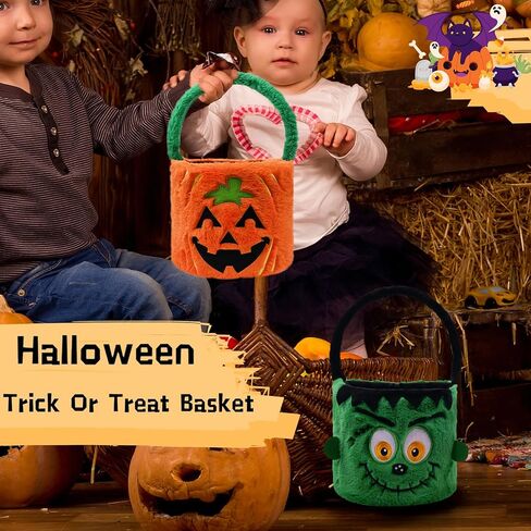 Dia 7.9" * H 15.7" Set of 3pcs, Adorable Plush Bunny Bucket &Chick Bucket&Unicorn Bag,Large Capacity Cute Easter Egg Hunting Baskets for Party Supplies Candy Gifts Storage in Saudi Arabia