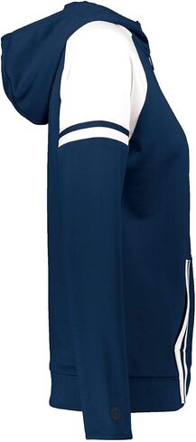 Holloway Sportswear Womens Retro Grade Jacket L Navy/White in Saudi Arabia