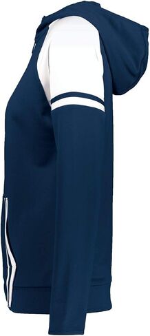 Holloway Sportswear Womens Retro Grade Jacket L Navy/White in Saudi Arabia