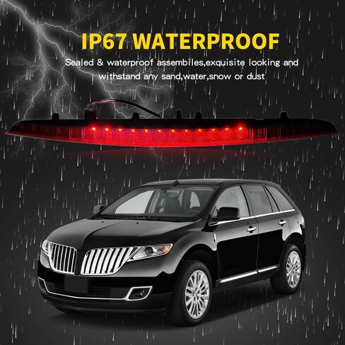 Third Brake Light For Lincoln MKX 2016 2017 2018 Waterproof Upgrade Led High Mount Brake Light OE Replacement FA1Z-13A613-AB/ FA1Z13A613AB Energy Saving 3rd Brake Light Assembly in Saudi Arabia