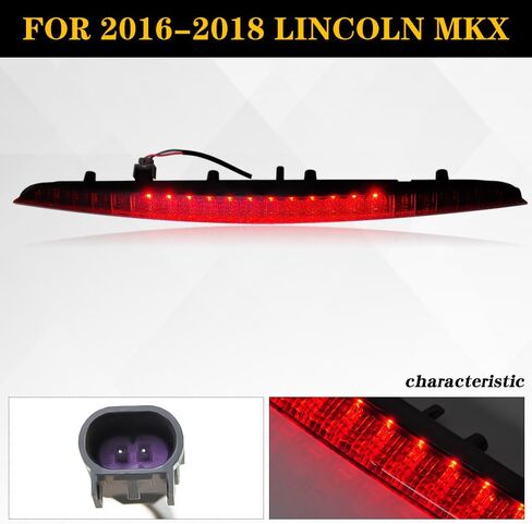 Third Brake Light For Lincoln MKX 2016 2017 2018 Waterproof Upgrade Led High Mount Brake Light OE Replacement FA1Z-13A613-AB/ FA1Z13A613AB Energy Saving 3rd Brake Light Assembly in Saudi Arabia