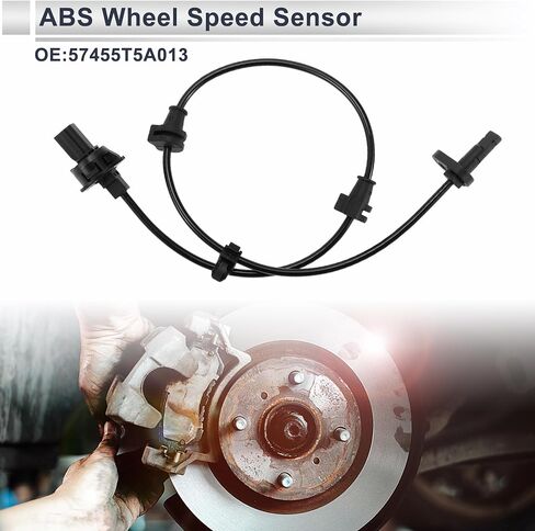 SENOR سرعة ABS Left Left Left ABS لـ Honda Fit City 1.5L 2015-2019 ABS Sensor Sensor Anti-Lock System Sensor No.57455T5A013 1 PCS in Saudi Arabia