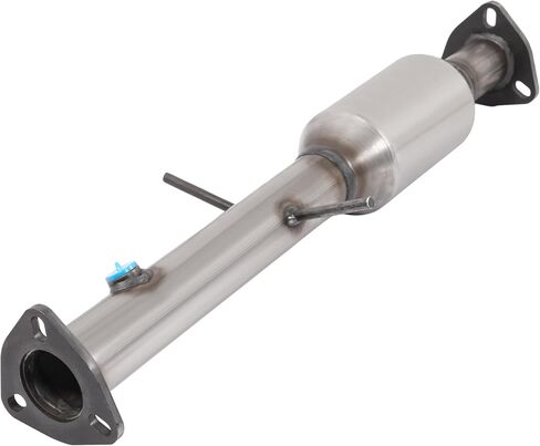 Rear Catalytic Converter Compatible with 1996-2003 Chevrolet S10 Pickup GMC Sonoma 2.2L 1996-2000 Isuzu Hombre 2.2L Silvery 409 Stainless Steel in Saudi Arabia
