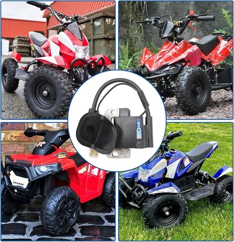 2 لفائف إشعال محرك السكتة الدماغية ، بديل لـ 33cc 43cc 47cc 49cc 50cc mini moto dirt bike pike scooter quad atv minimoto mini bike bike in Saudi Arabia