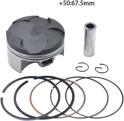 1/4 أجزاء نارية أجزاء مكبس طقم رنين ملائمة لـ CBR600 F5 2007-2019 CBR600RR 2007-2019 13101-MFJ-A40 (4 مجموعات 67.5 مم) in Kuwait