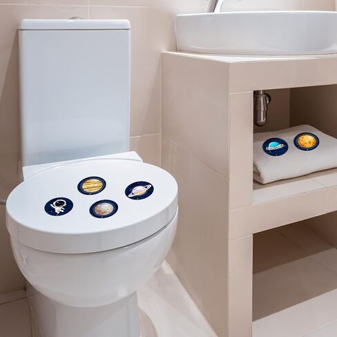 Chinco 120 Pcs Boys Potty Training Targets Boys Potty Targets Aids Flushable Pee Training Chart for Toddlers Use(Dog Style) in Kuwait