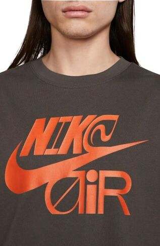 Nike Men's Sportswear Air Max90 Graphic T-Shirt (US, Alpha, Medium, Regular, Tall, Baroque Brown) in Saudi Arabia