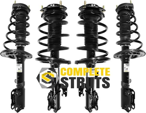 COMPLETESTRUTS - Front & Rear Complete Strut Assemblies with Coil Springs Replacement for 2006-2012 Toyota Avalon - Set of 4 in Saudi Arabia