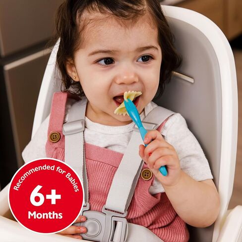 ملاعق وشوكات Nuk Pretensil ، 4 عبوات ، 6+ أشهر in Kuwait