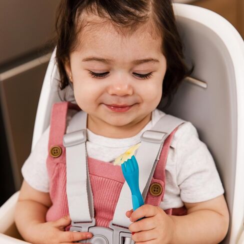 ملاعق وشوكات Nuk Pretensil ، 4 عبوات ، 6+ أشهر in Kuwait