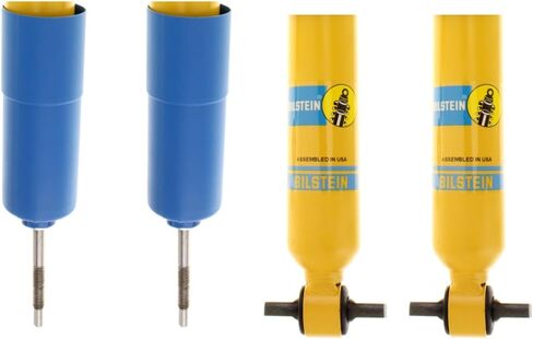 4600 Series Set of Front & Rear Shocks fits 1999 2006 Silverado 1500 RWD with 0-1" Rear Lift - Fits Models Without ZX3 Electronic Suspension Package - TrendsAuto Decal Included in Saudi Arabia