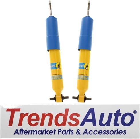 4600 Series Set of Front & Rear Shocks fits 1999 2006 Silverado 1500 RWD with 0-1" Rear Lift - Fits Models Without ZX3 Electronic Suspension Package - TrendsAuto Decal Included in Saudi Arabia