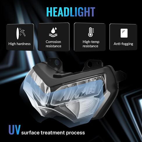 XMT-MOTO LED Headlight Headlamp Assembly Fit For Kawasaki Z400 2018-2020,Z650 2020-2024,Z900 2020-2024 in Saudi Arabia
